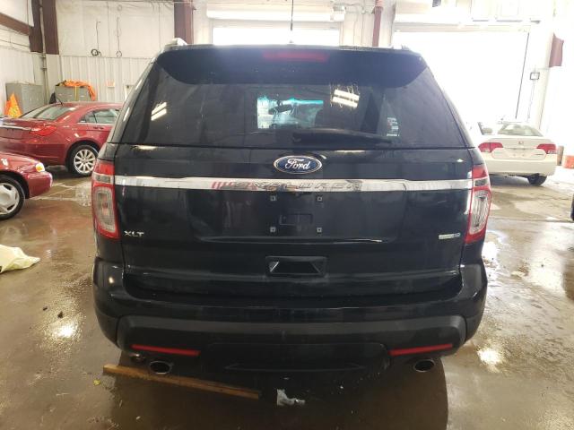 1FM5K8D87EGB62393 - 2014 FORD EXPLORER XLT BLACK photo 6