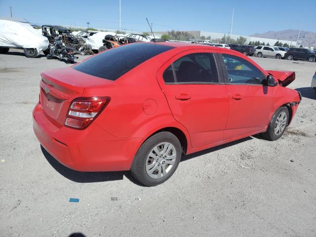 1G1JB5SH8H4141409 - 2017 CHEVROLET SONIC LS 红色 照片 3