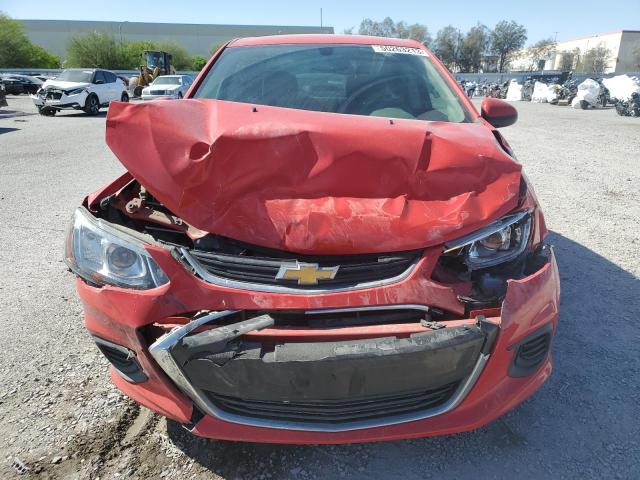 1G1JB5SH8H4141409 - 2017 CHEVROLET SONIC LS 红色 照片 5