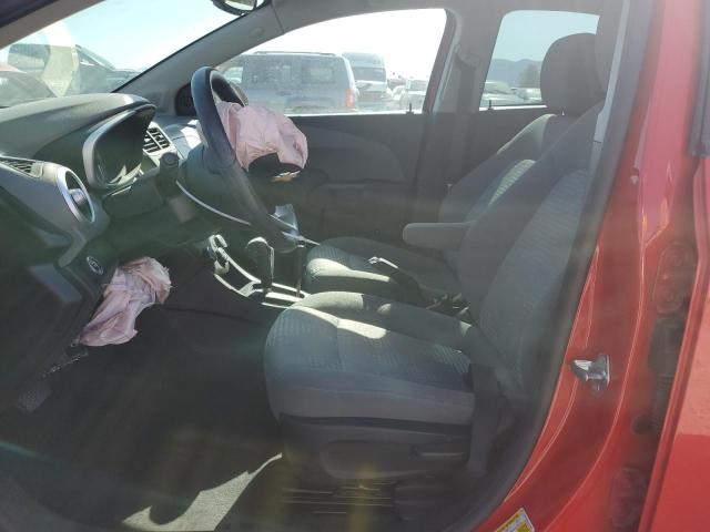 1G1JB5SH8H4141409 - 2017 CHEVROLET SONIC LS 红色 照片 7