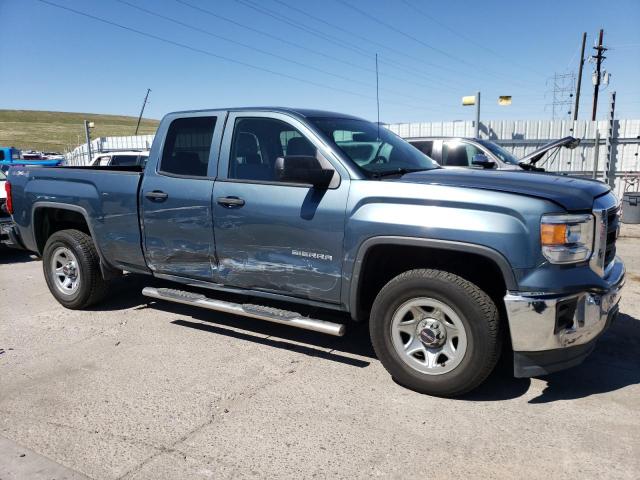 1GTV2TEH0EZ235582 - 2014 GMC SIERRA K1500 BLUE photo 4