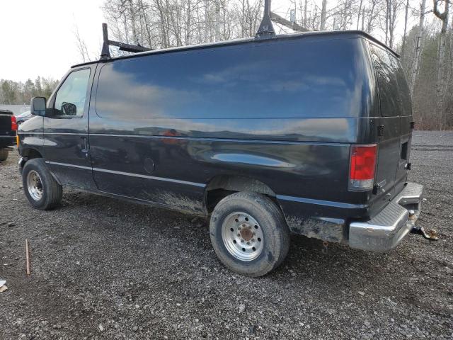 1FTNE24W36HA64612 - 2006 FORD ECONOLINE E250 VAN BLACK photo 2