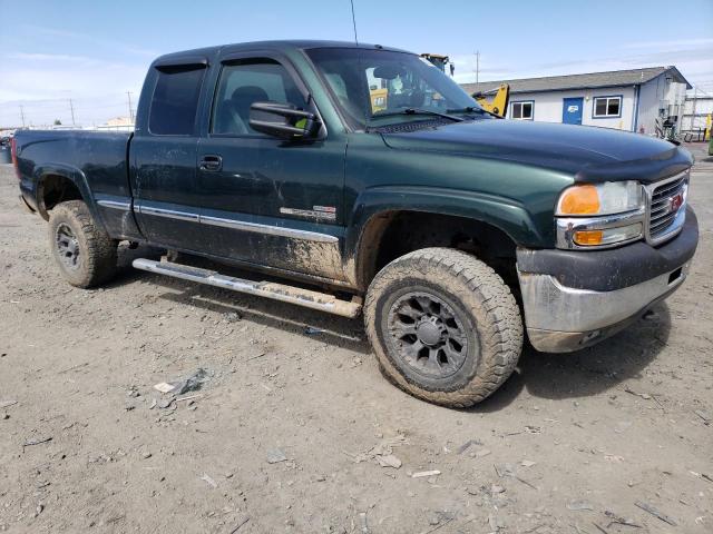 1GTHK29141E281390 - 2001 GMC SIERRA K2500 HEAVY DUTY GREEN photo 4