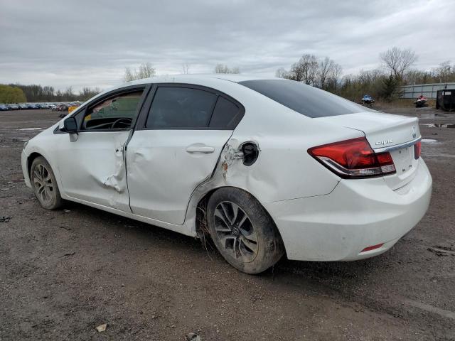 19XFB2F90DE077745 - 2013 HONDA CIVIC EXL თეთრი ფოტო 2