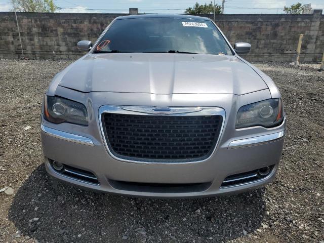 2C3CCAAG9EH278487 - 2014 CHRYSLER 300 SILVER photo 5