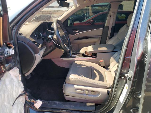 5FRYD3H52HB012574 - 2017 ACURA MDX TECHNOLOGY 灰色 照片 7