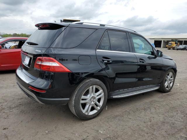 4JGDA5HB7FA449188 - 2015 MERCEDES-BENZ ML 350 4MATIC BLACK photo 3