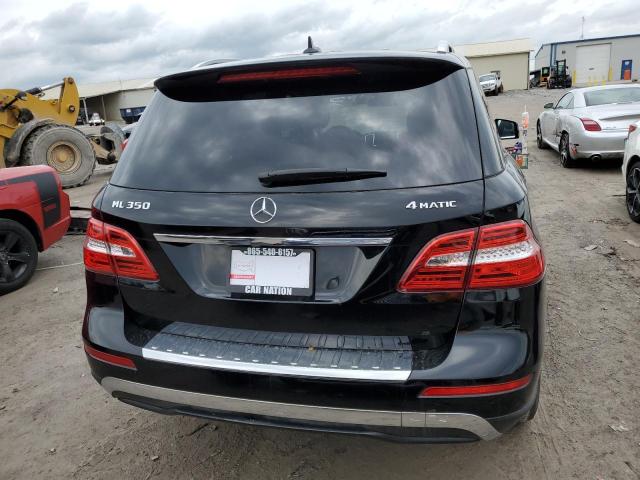 4JGDA5HB7FA449188 - 2015 MERCEDES-BENZ ML 350 4MATIC BLACK photo 6