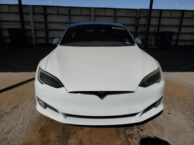 5YJSA1E29HF201107 - 2017 TESLA MODEL S WHITE photo 5