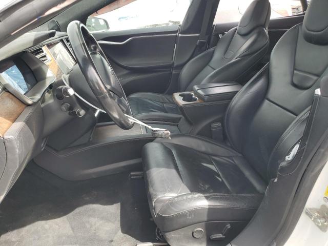 5YJSA1E29HF201107 - 2017 TESLA MODEL S WHITE photo 7