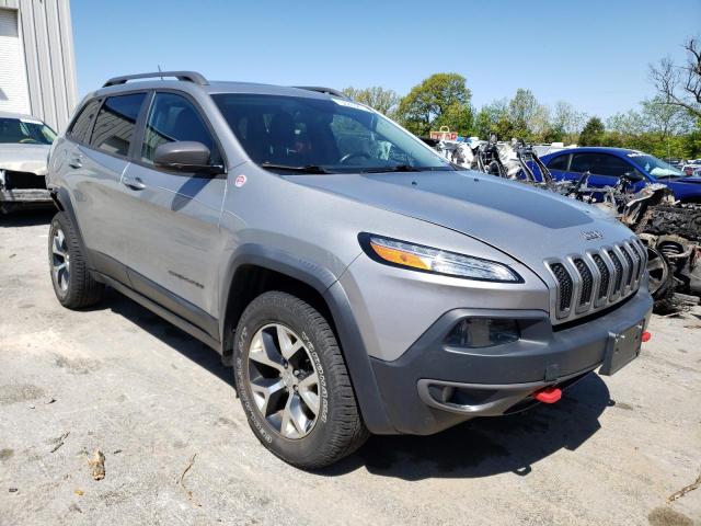 1C4PJMBB0FW504507 - 2015 JEEP CHEROKEE TRAILHAWK SILVER photo 4