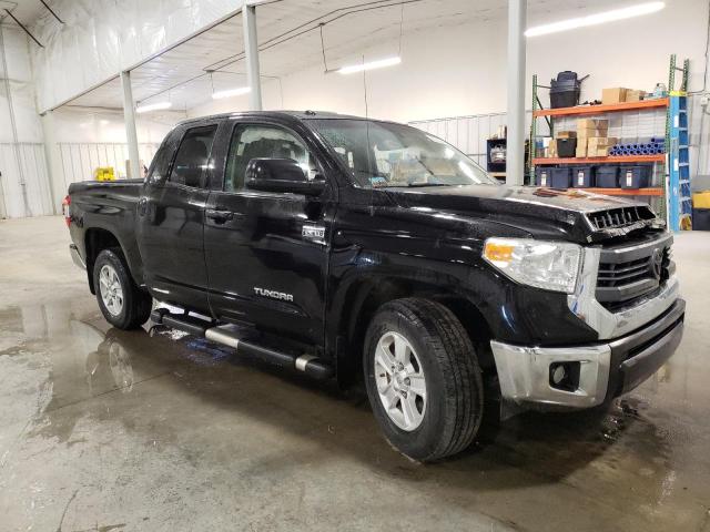 5TFUW5F11FX463052 - 2015 TOYOTA TUNDRA DOUBLE CAB SR/SR5 BLACK photo 4