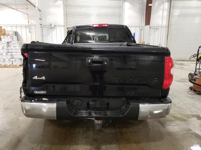 5TFUW5F11FX463052 - 2015 TOYOTA TUNDRA DOUBLE CAB SR/SR5 BLACK photo 6