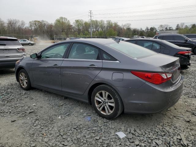 5NPEB4AC8CH379126 - 2012 HYUNDAI SONATA GLS GRAY photo 2