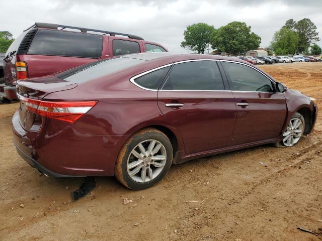 4T1BK1EB6DU011453 - 2013 TOYOTA AVALON BASE 栗色 照片 3