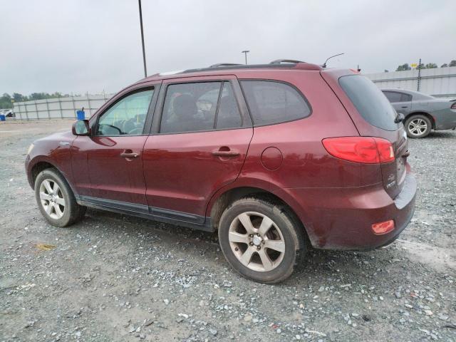 5NMSH13E37H088812 - 2007 HYUNDAI SANTA FE SE MAROON photo 2