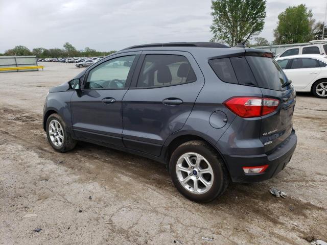 MAJ3P1TEXJC233377 - 2018 FORD ECOSPORT SE GRAY photo 2