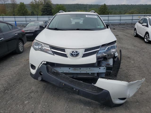 JTMBFREV1FJ049467 - 2015 TOYOTA RAV4 LE WHITE photo 5