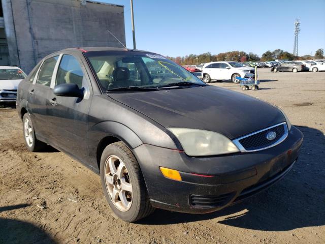 1FAFP34N07W248114 - 2007 FORD FOCUS ZX4 BLACK photo 1