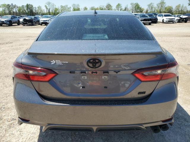 4T1T11AK4RU857360 - 2024 TOYOTA CAMRY SE NIGHT SHADE GRAY photo 6