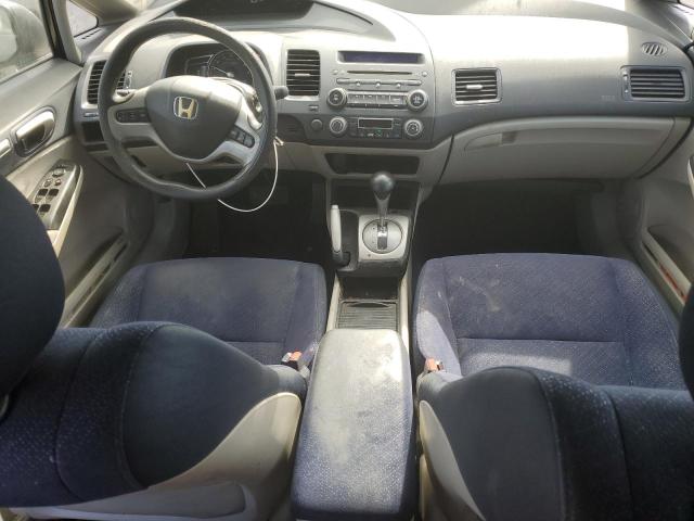 JHMFA36297S028250 - 2007 HONDA CIVIC HYBRID BLUE photo 8