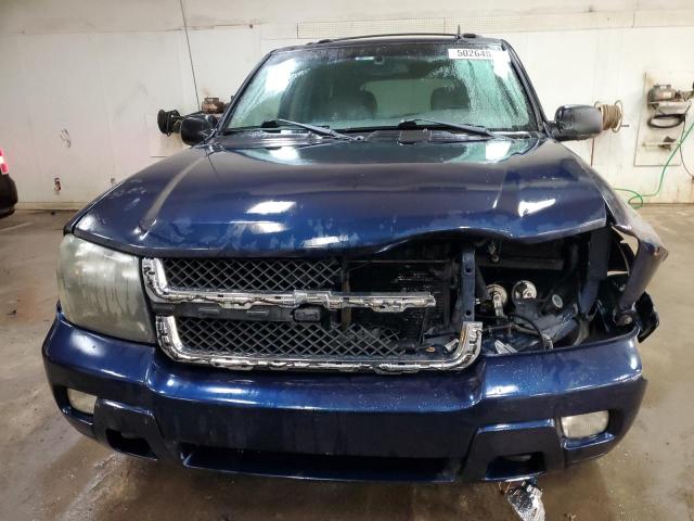 1GNDT13S382186684 - 2008 CHEVROLET TRAILBLAZE LS BLUE photo 5