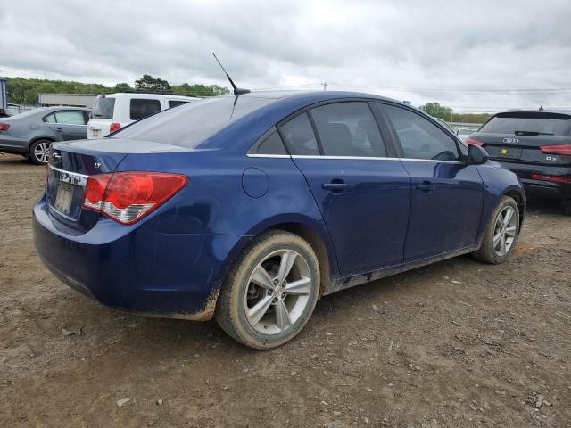 1G1PG5SCXC7111447 - 2012 CHEVROLET CRUZE LT BLUE photo 3