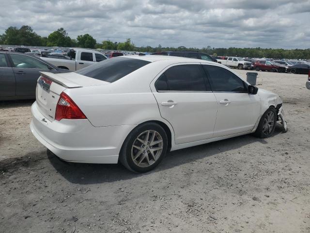 3FAHP0JG0CR234448 - 2012 FORD FUSION SEL WHITE photo 3