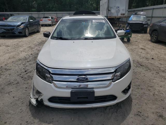 3FAHP0JG0CR234448 - 2012 FORD FUSION SEL WHITE photo 5