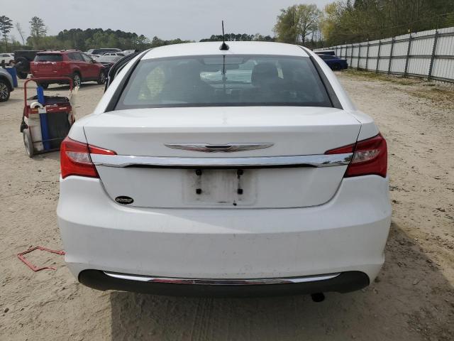 1C3CCBAB6CN117240 - 2012 CHRYSLER 200 LX WHITE photo 6