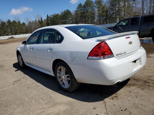 2G1WC5E34E1185420 - 2014 CHEVROLET IMPALA LIM LTZ WHITE photo 2