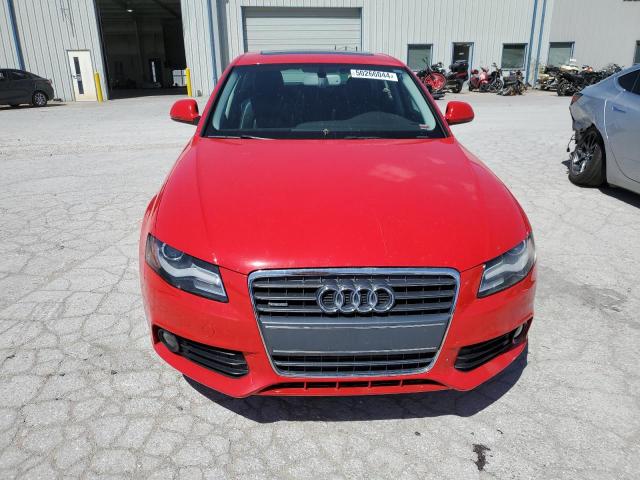 WAUMF78K39A087900 - 2009 AUDI A4 PRESTIGE RED photo 5