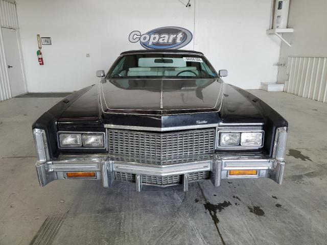 6L67S6Q212645 - 1976 CADILLAC ELDORADO BLACK photo 5