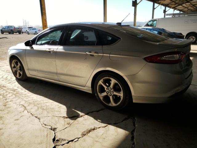 3FA6P0H70GR113907 - 2016 FORD FUSION SE SILVER photo 2