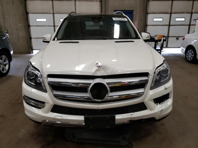 4JGDF7CEXDA193124 - 2013 MERCEDES-BENZ GL 450 4MATIC WHITE photo 5