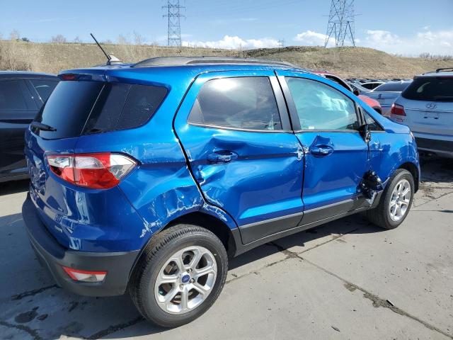 MAJ3S2GE1LC323101 - 2020 FORD ECOSPORT SE BLUE photo 3