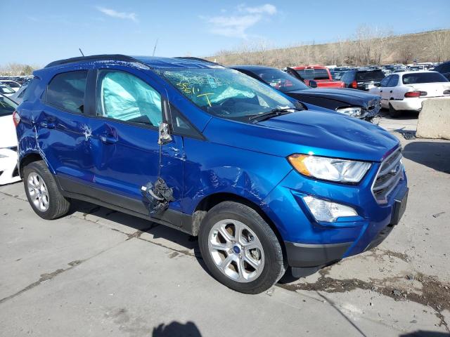 MAJ3S2GE1LC323101 - 2020 FORD ECOSPORT SE BLUE photo 4