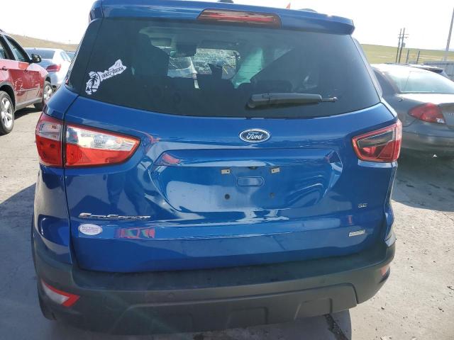 MAJ3S2GE1LC323101 - 2020 FORD ECOSPORT SE BLUE photo 6