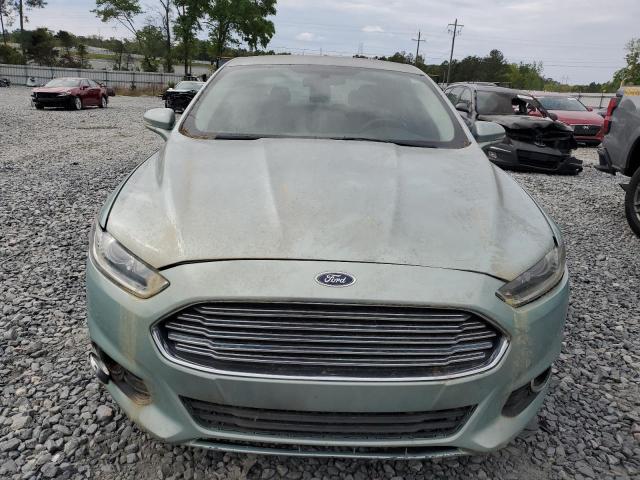 3FA6P0LU8DR181915 - 2013 FORD FUSION SE HYBRID TURQUOISE photo 5