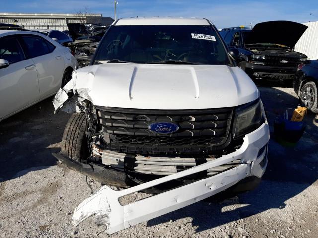 1FM5K8AR7GGA46966 - 2016 FORD EXPLORER POLICE INTERCEPTOR 灰色 照片 5