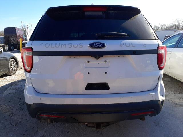 1FM5K8AR7GGA46966 - 2016 FORD EXPLORER POLICE INTERCEPTOR 灰色 照片 6