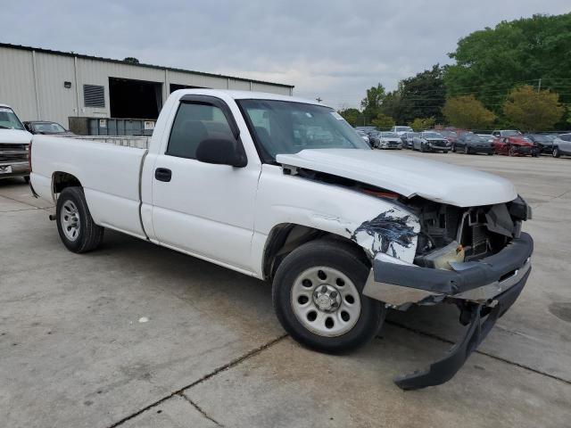 1GCEC14VX7Z173006 - 2007 CHEVROLET SILVERADO C1500 CLASSIC WHITE photo 4