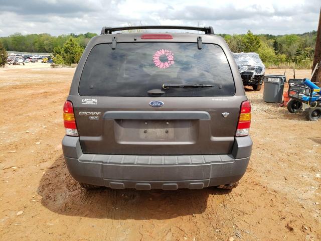 1FMYU03196KC26767 - 2006 FORD ESCAPE XLT GRAY photo 6