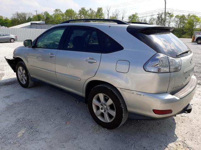 2T2HA31U46C094509 - 2006 LEXUS RX 330 SILVER photo 2