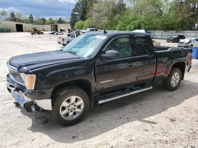 1GTR2VE75DZ285171 - 2013 GMC SIERRA K1500 SLE BLACK photo 1