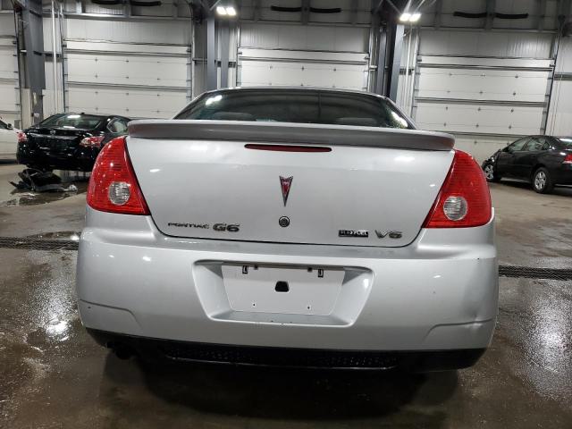 1G2ZJ57K594236324 - 2009 PONTIAC G6 SILVER photo 6