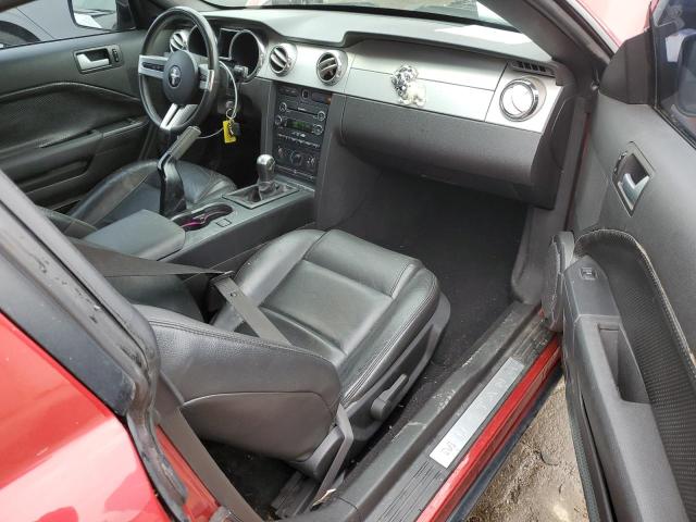 1ZVHT80N395114124 - 2009 FORD MUSTANG RED photo 8