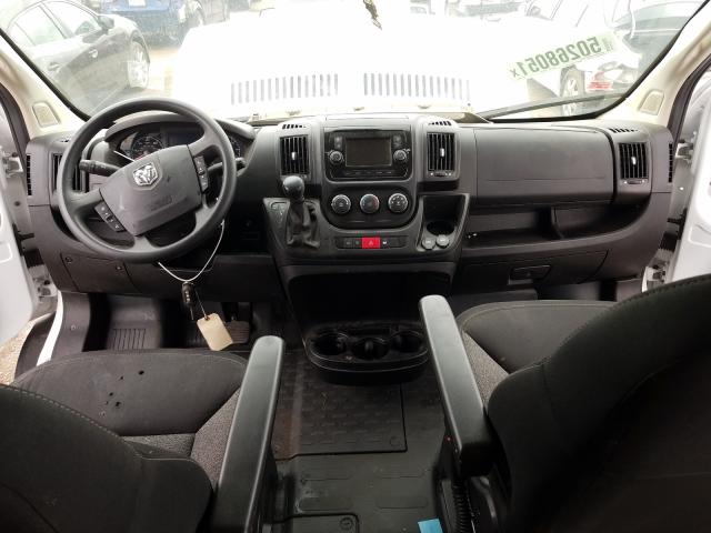 3C6TRVDG2LE130629 - 2020 RAM PROMASTER 2500 HIGH WHITE photo 9