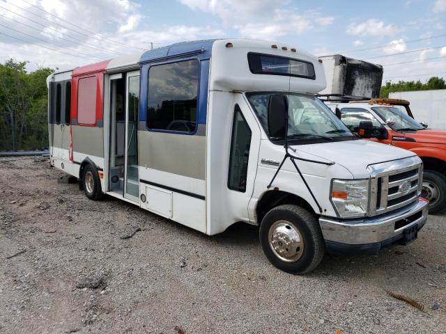 1FDFE4FSXCDA86969 - 2012 FORD ECONOLINE E450 SUPER DUTY CUTAWAY VAN WHITE photo 4