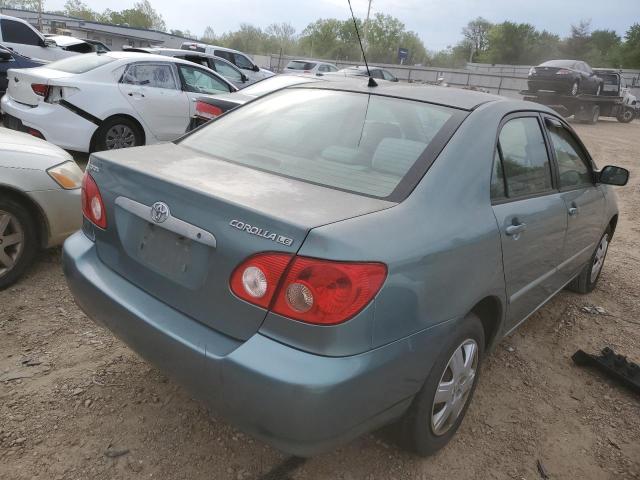 1NXBR32EX7Z792844 - 2007 TOYOTA COROLLA CE TEAL photo 3